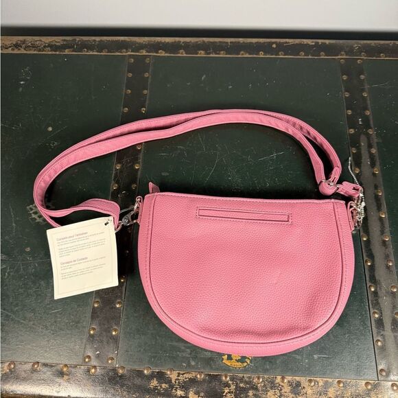 Thirty One-Half Moon Crossbody - Color - Sweet Blossom Pebble - NEW! - Picture 2 of 5